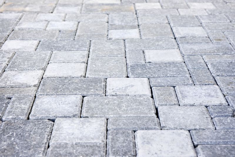 A paved driveway